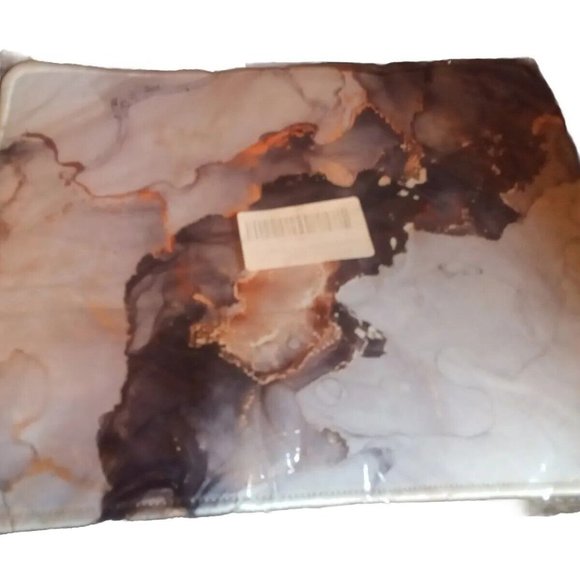 White Marble Nonslip Rubber Mousepad - Picture 1 of 5